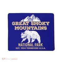 Great Smoky Mountains National Park Tennessee Bear Gift Mousepad thumb 0