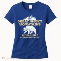 Great Smoky Mountains National Park Tennessee Bear Gift Women's T-Shirt thumb 0