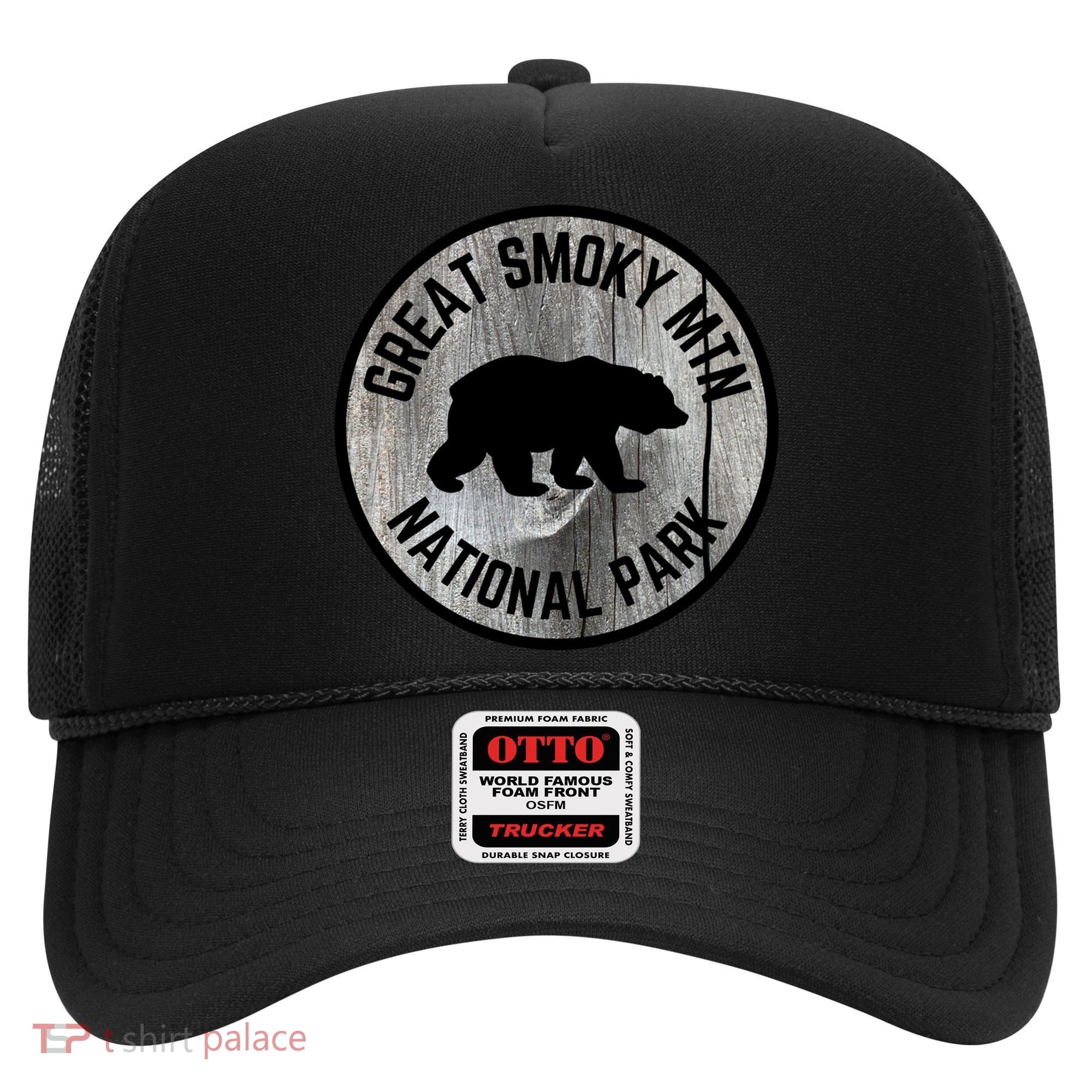 Great Smoky Mountains National Park Tennessee Bear Outdoors Gift Hat