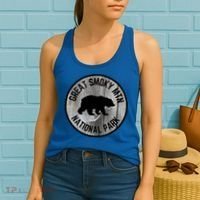 Great Smoky Mountains National Park Tennessee Bear Outdoors Gift Women's Tank Top thumb 2