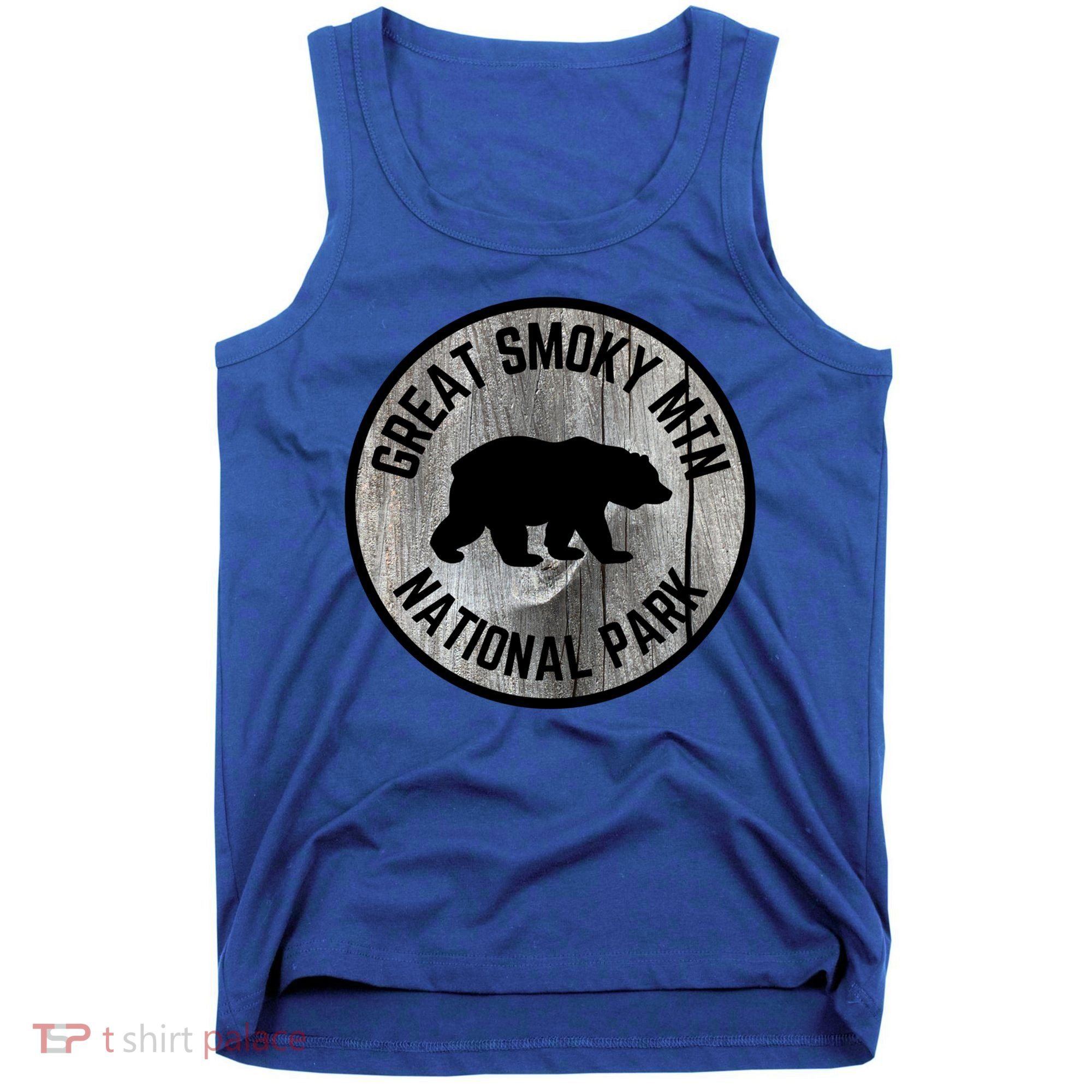 Great Smoky Mountains National Park Tennessee Bear Outdoors Gift Tank Top
