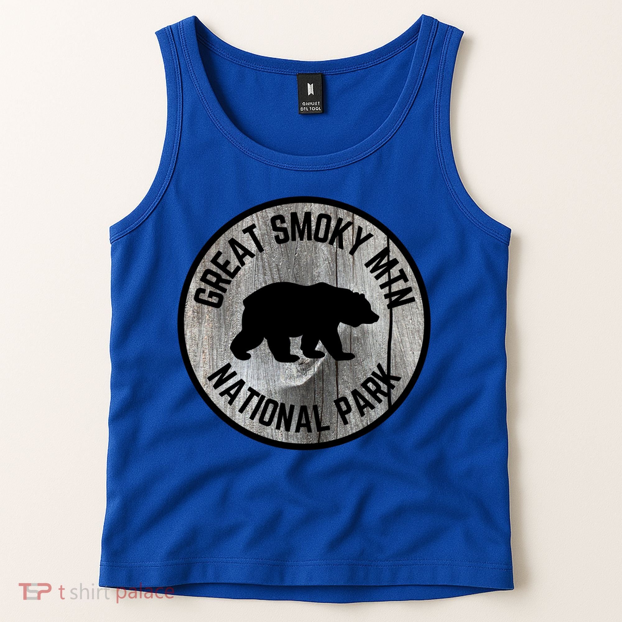 Great Smoky Mountains National Park Tennessee Bear Outdoors Gift Tank Top