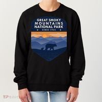 Great Smoky Mountains National Park TN Bear Women's Sweatshirt thumb 0