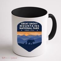 Great Smoky Mountains National Park TN Bear Coffee Mug thumb 1