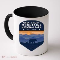 Great Smoky Mountains National Park TN Bear Coffee Mug thumb 0