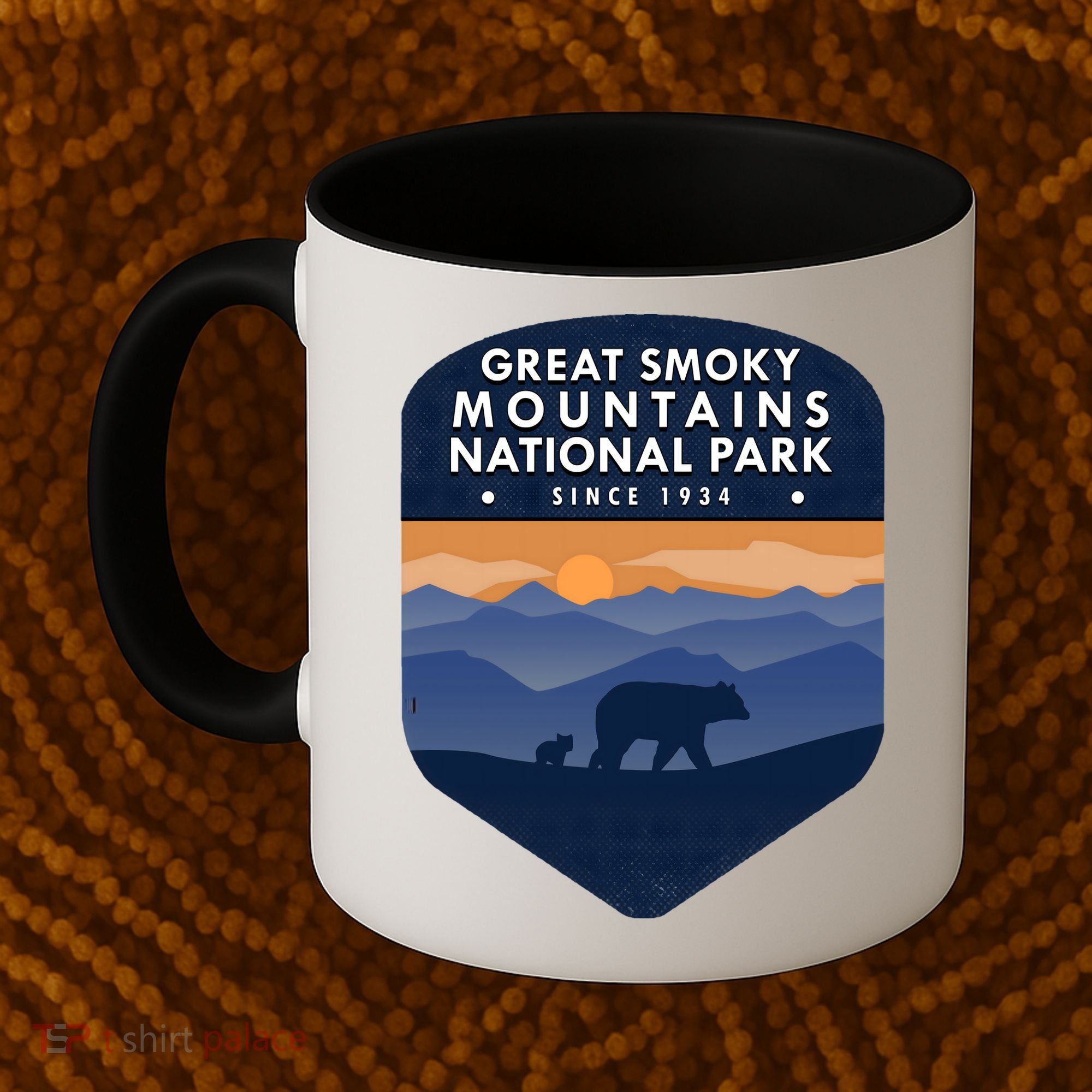 Great Smoky Mountains National Park TN Bear Coffee Mug