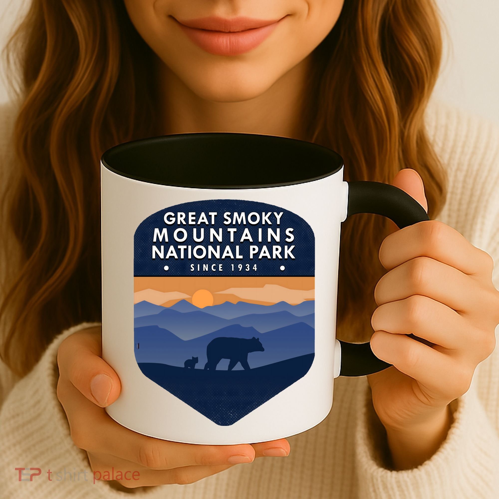 Great Smoky Mountains National Park TN Bear Coffee Mug