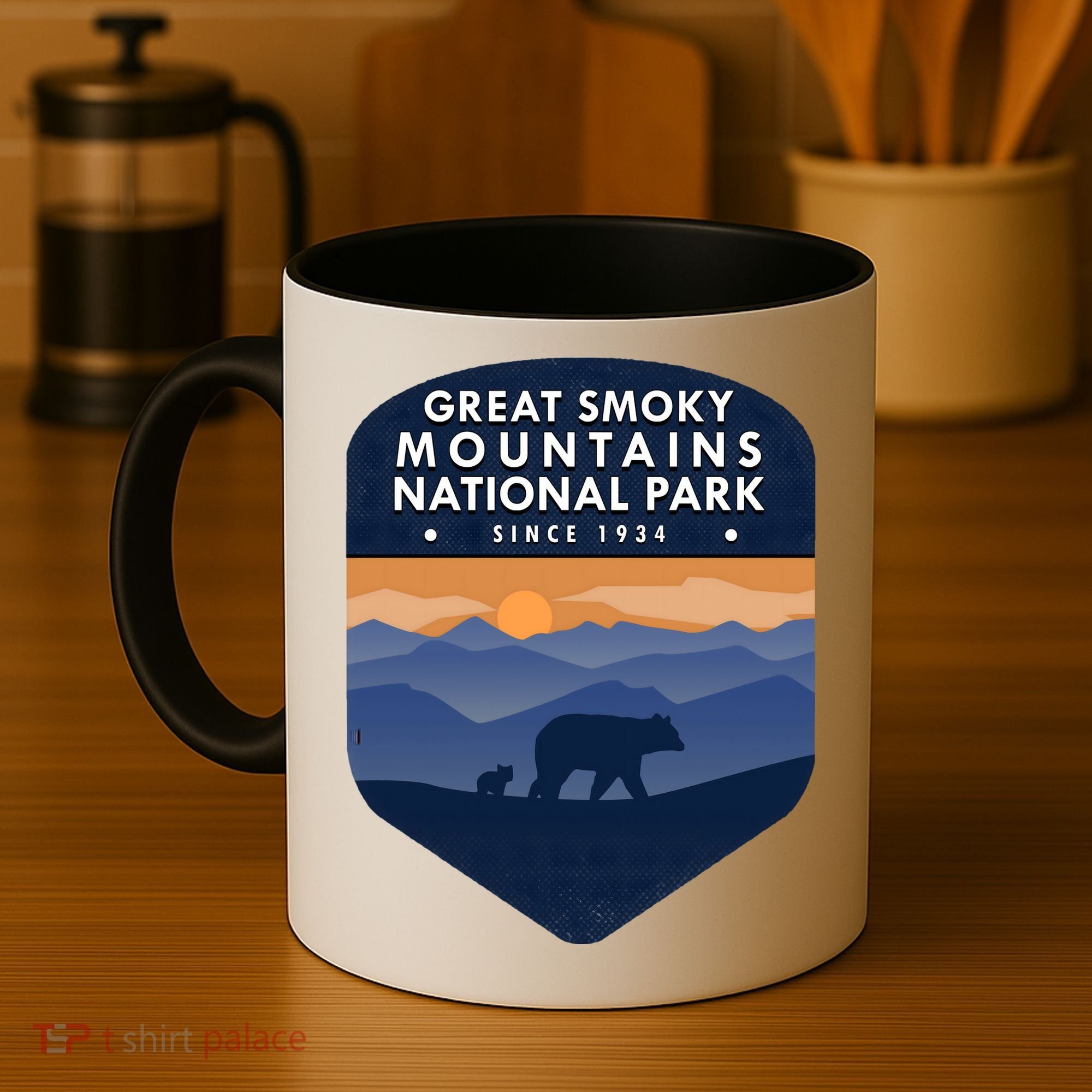 Great Smoky Mountains National Park TN Bear Coffee Mug