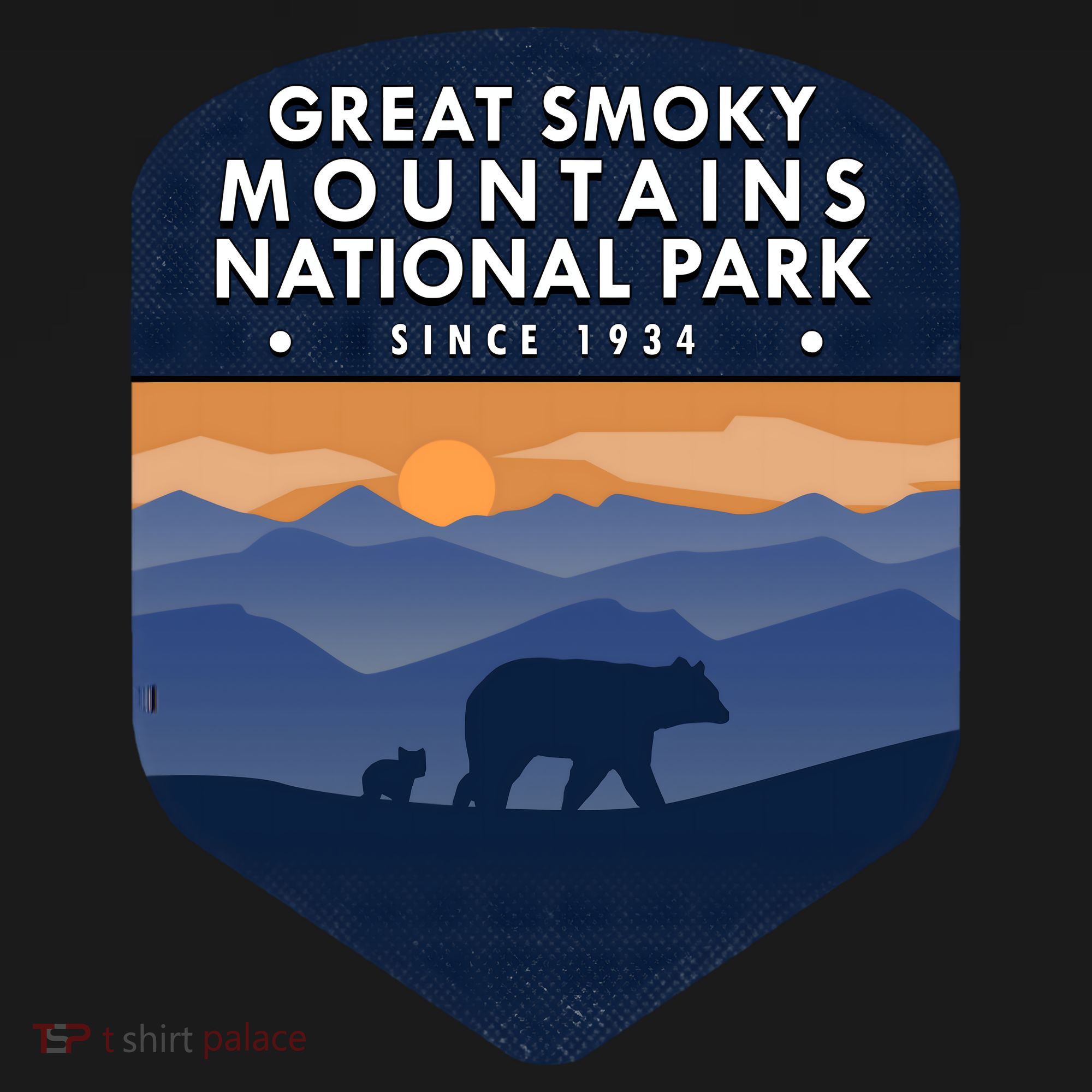 Great Smoky Mountains National Park TN Bear Women's Hoodie