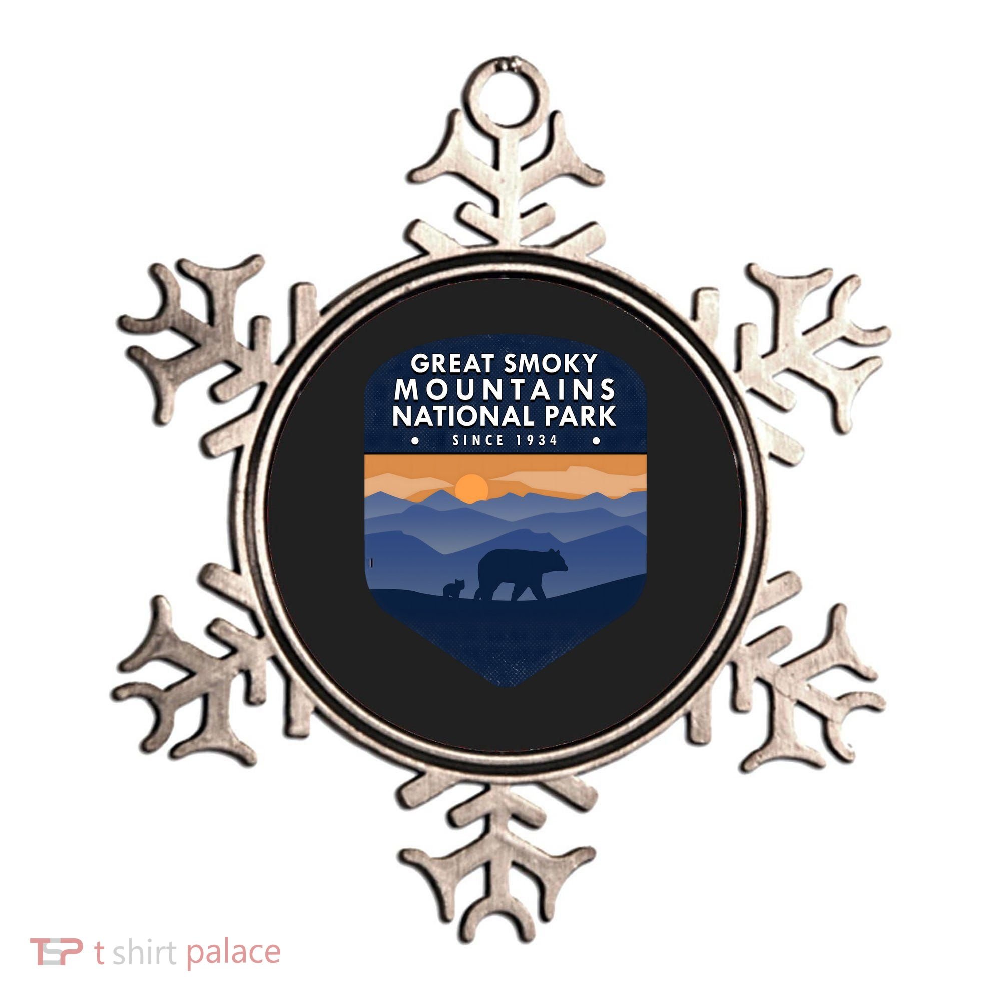 Great Smoky Mountains National Park TN Bear Ornament