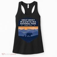 Great Smoky Mountains National Park TN Bear Women's Tank Top thumb 0