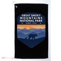 Great Smoky Mountains National Park TN Bear Golf Towel thumb 0