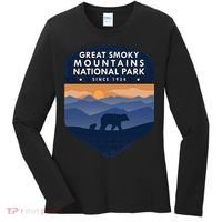 Great Smoky Mountains National Park TN Bear Women's Long Sleeve Shirt thumb 0