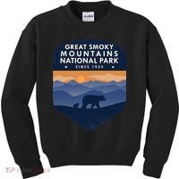 Great Smoky Mountains National Park TN Bear Kids Sweatshirt thumb 0