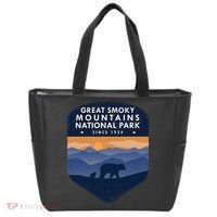 Great Smoky Mountains National Park TN Bear Tote Bag thumb 0