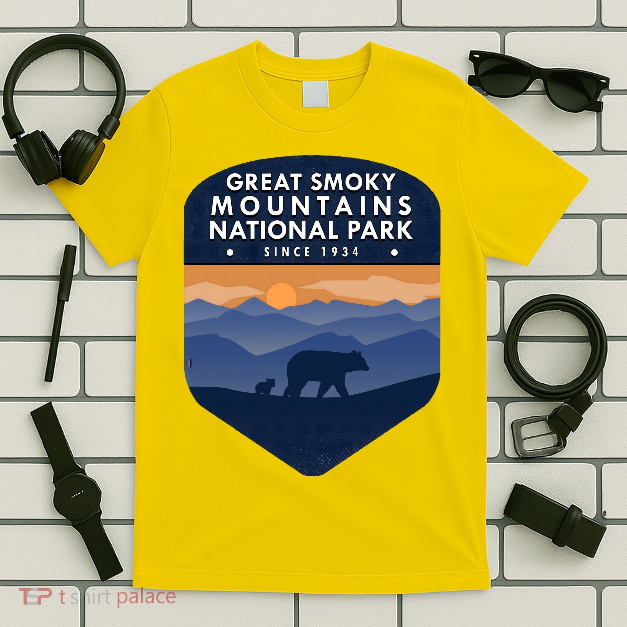 Great Smoky Mountains National Park TN Bear T-Shirt