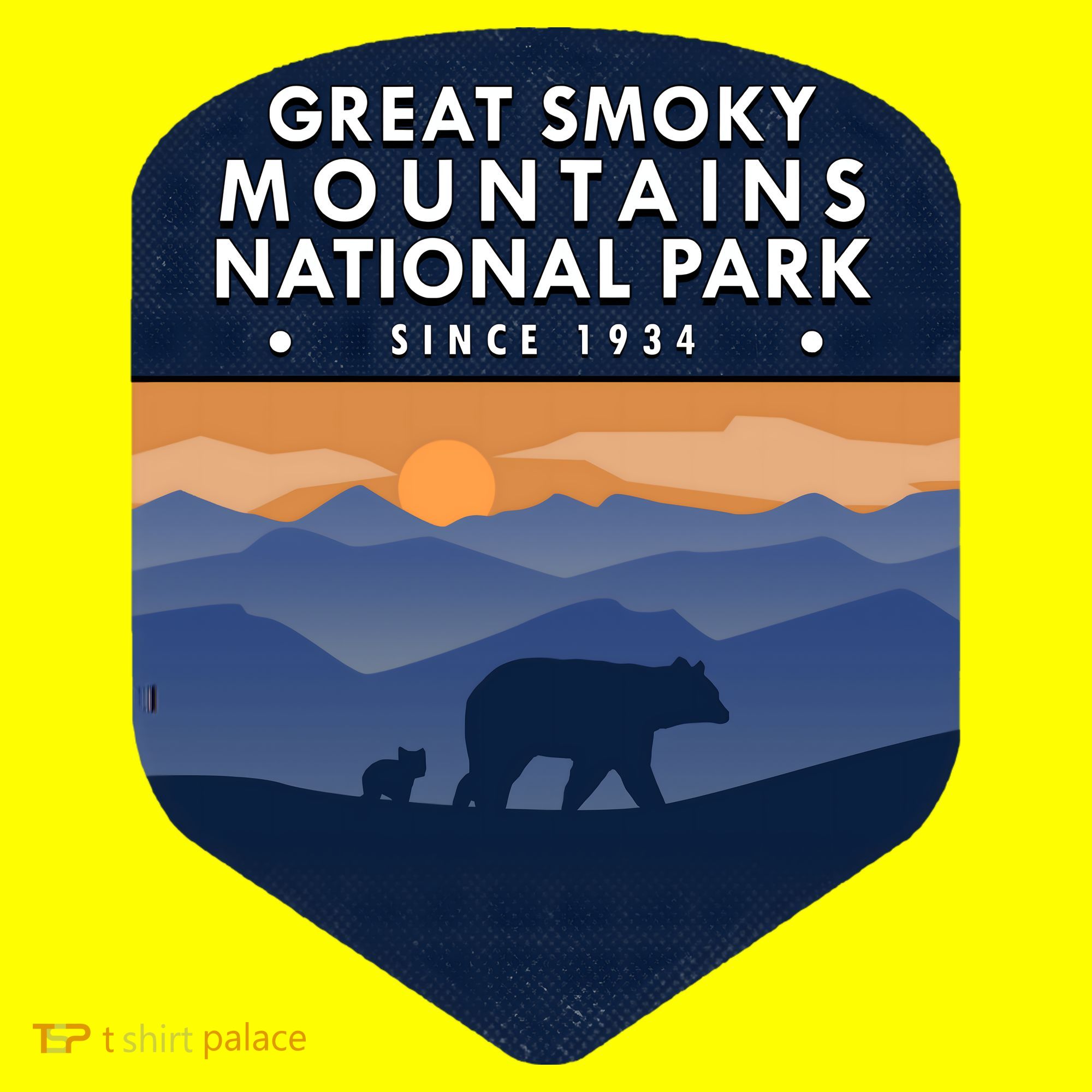 Great Smoky Mountains National Park TN Bear T-Shirt