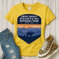 Great Smoky Mountains National Park TN Bear Women's T-Shirt thumb 3