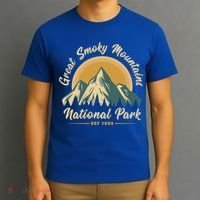 Great Smoky Mountains National Park Vintage Cute Gift T-Shirt thumb 3