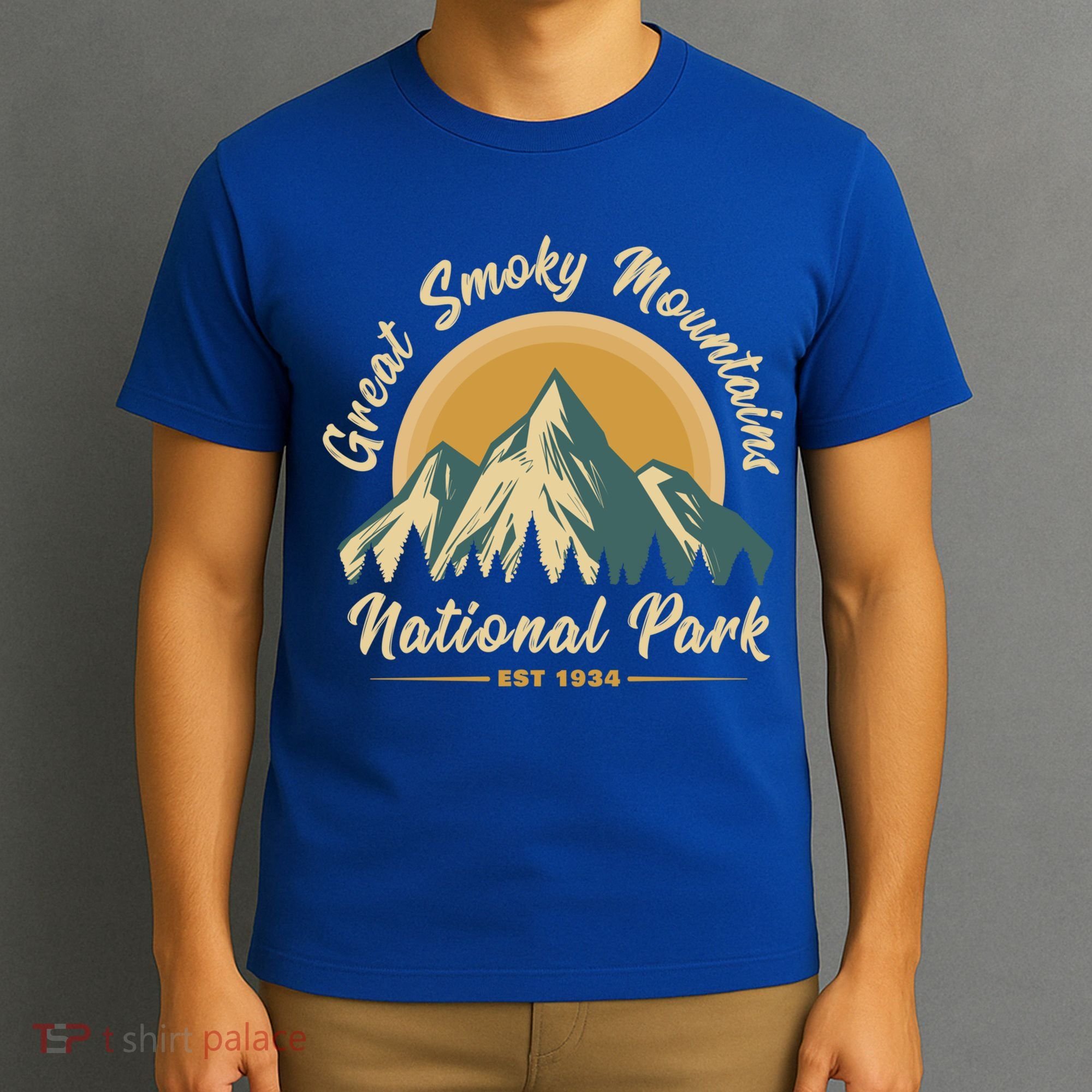 Great Smoky Mountains National Park Vintage Cute Gift T-Shirt
