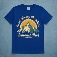 Great Smoky Mountains National Park Vintage Cute Gift T-Shirt thumb 5