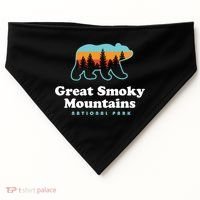 Great Smoky Mountains Great Gift Bear Great Smoky Mountains Gift USA-Made Doggie Bandana thumb 0