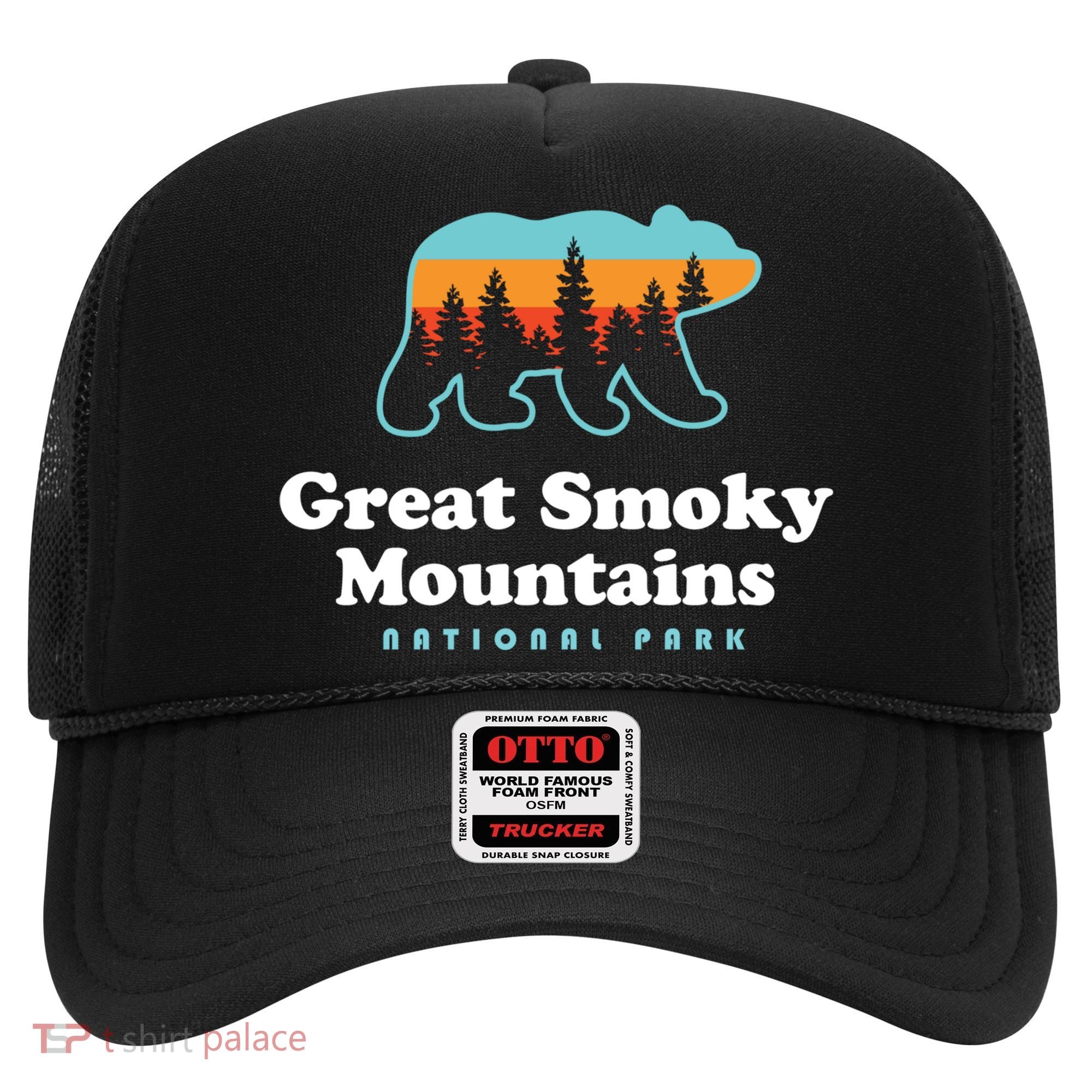 Great Smoky Mountains Great Gift Bear Great Smoky Mountains Gift Hat