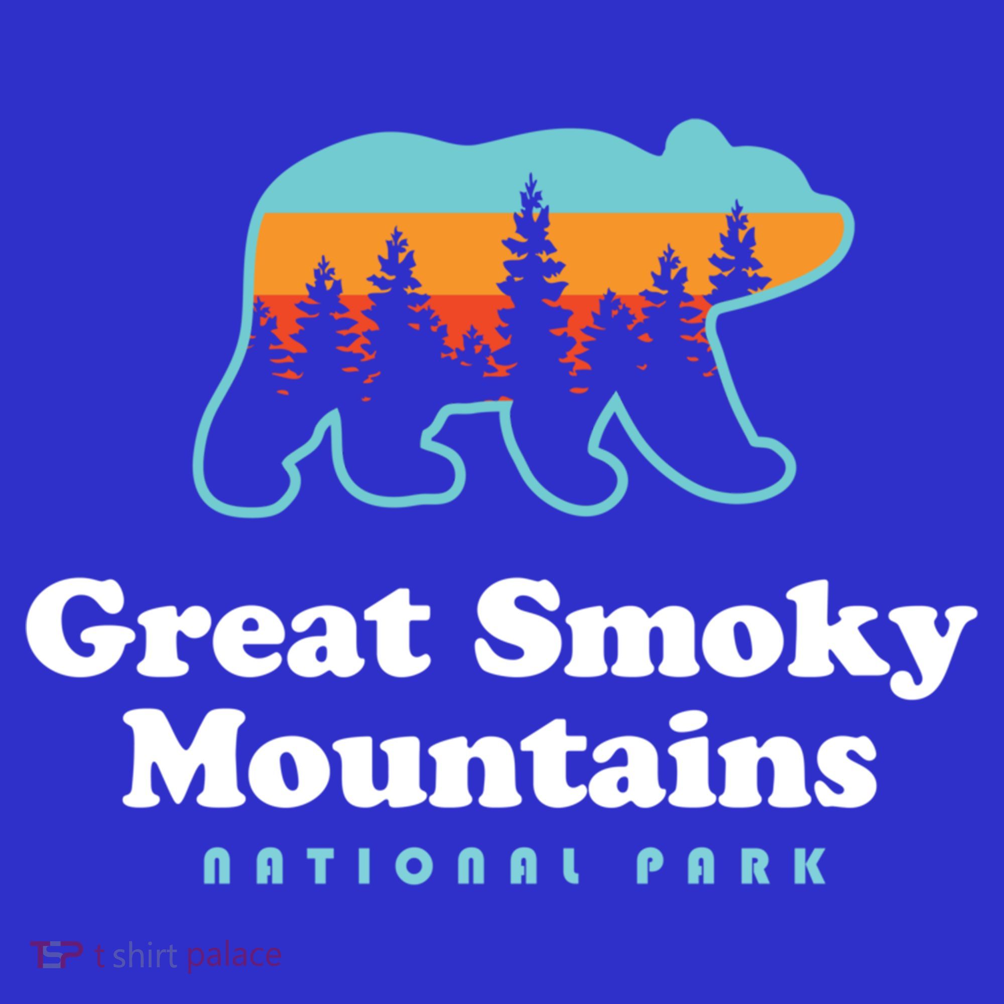 Great Smoky Mountains Great Gift Bear Great Smoky Mountains Gift Long Sleeve Shirt