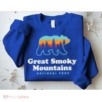 Great Smoky Mountains Great Gift Bear Great Smoky Mountains Gift Sweatshirt thumb 2