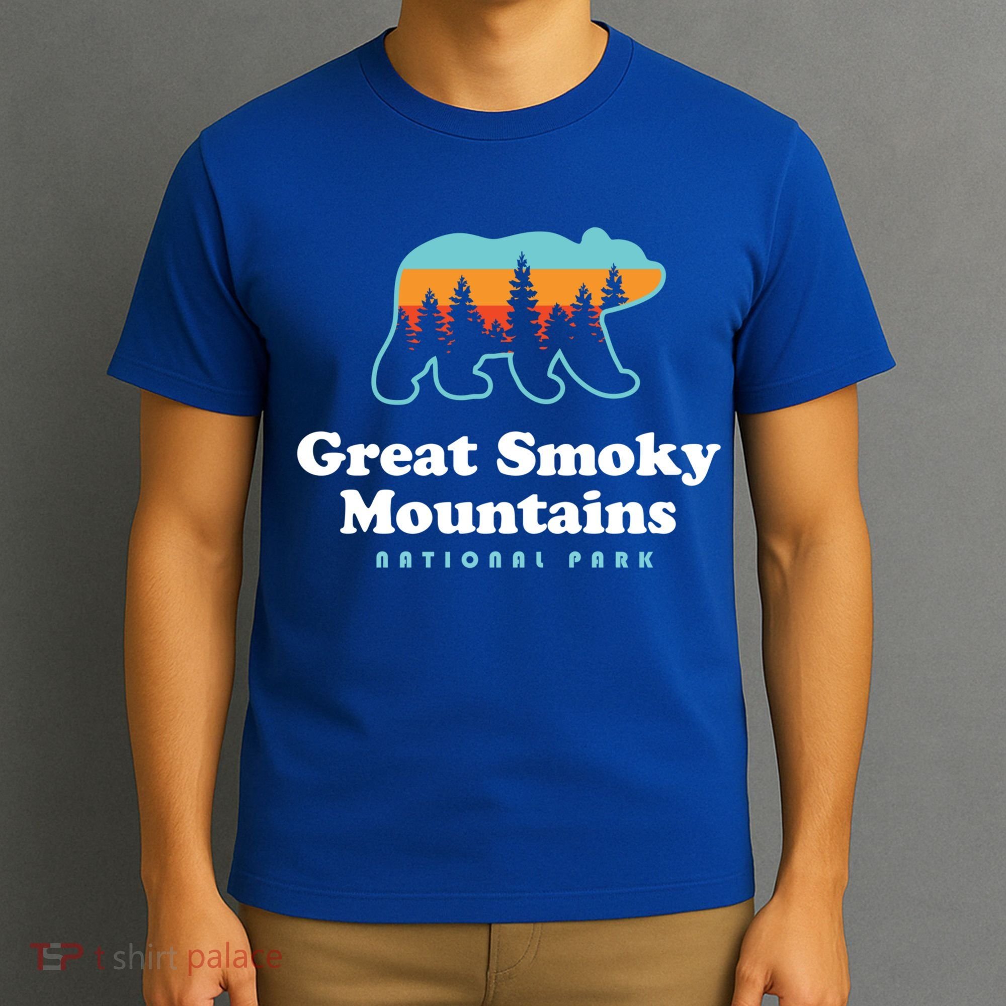 Great Smoky Mountains Great Gift Bear Great Smoky Mountains Gift T-Shirt