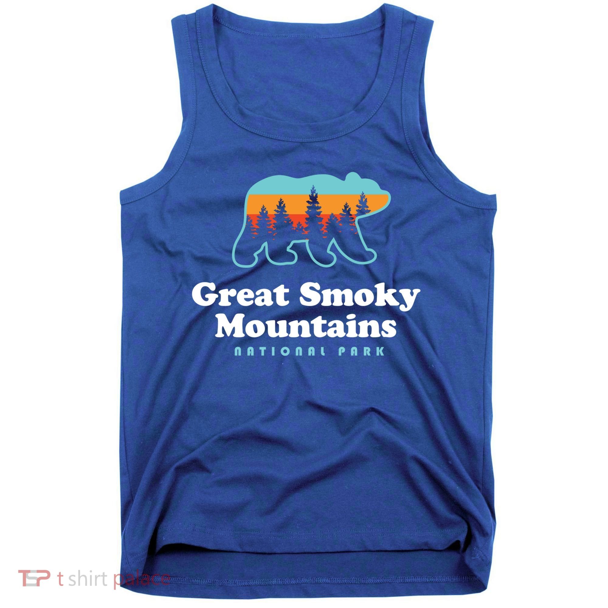 Great Smoky Mountains Great Gift Bear Great Smoky Mountains Gift Tank Top