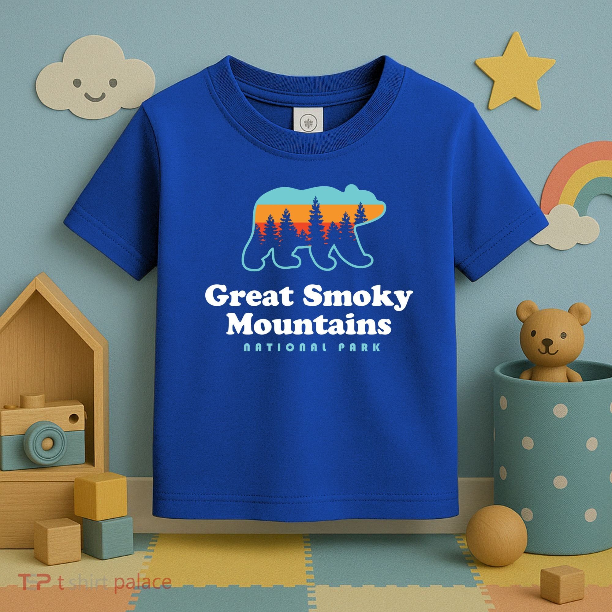Great Smoky Mountains Great Gift Bear Great Smoky Mountains Gift Toddler T-Shirt