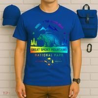 Great Smoky Mountains National Park Gift Bear Vintage Gift T-Shirt thumb 6