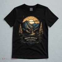 Great Smoky Mountains Retro Usa National Park T-Shirt thumb 5