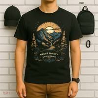 Great Smoky Mountains Retro Usa National Park T-Shirt thumb 6
