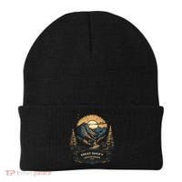 Great Smoky Mountains Retro Usa National Park Beanie thumb 0