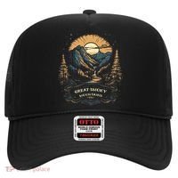 Great Smoky Mountains Retro Usa National Park Hat thumb 0