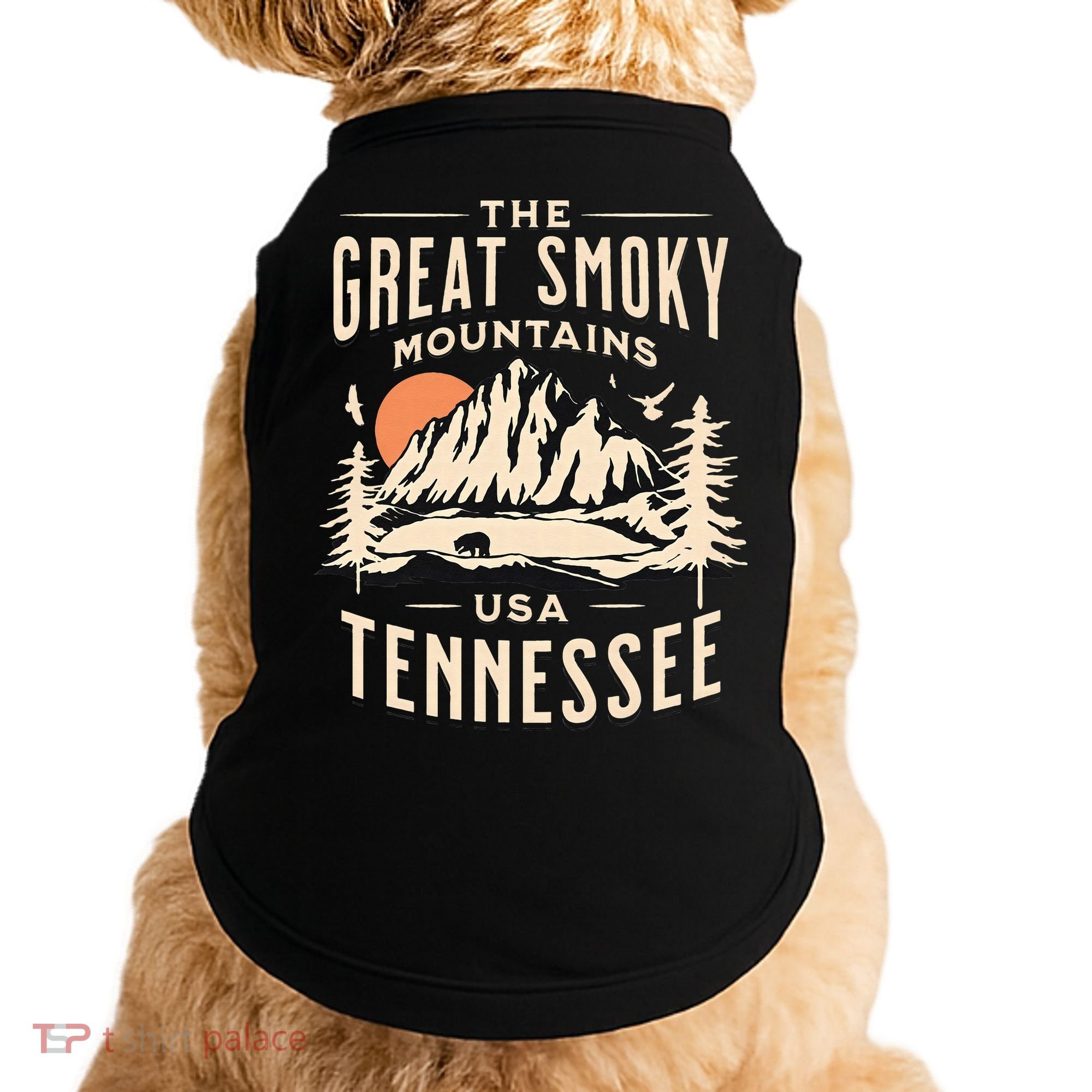 Great Smoky Mountains National Park Tennessee Outdoors Doggie Tank