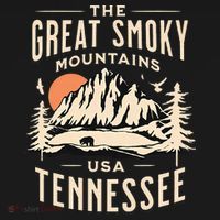 Great Smoky Mountains National Park Tennessee Outdoors Mousepad thumb 1