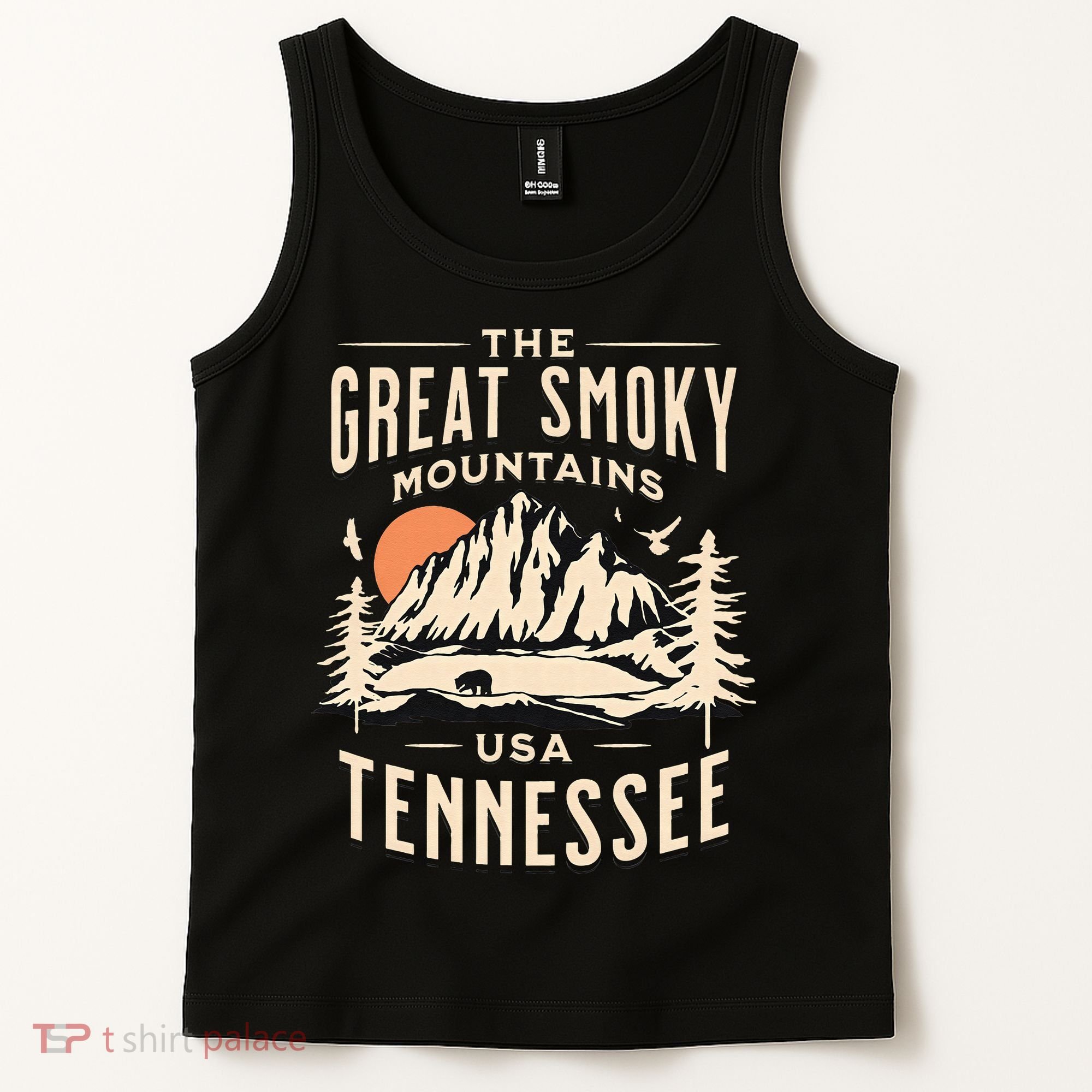 Great Smoky Mountains National Park Tennessee Outdoors Tank Top