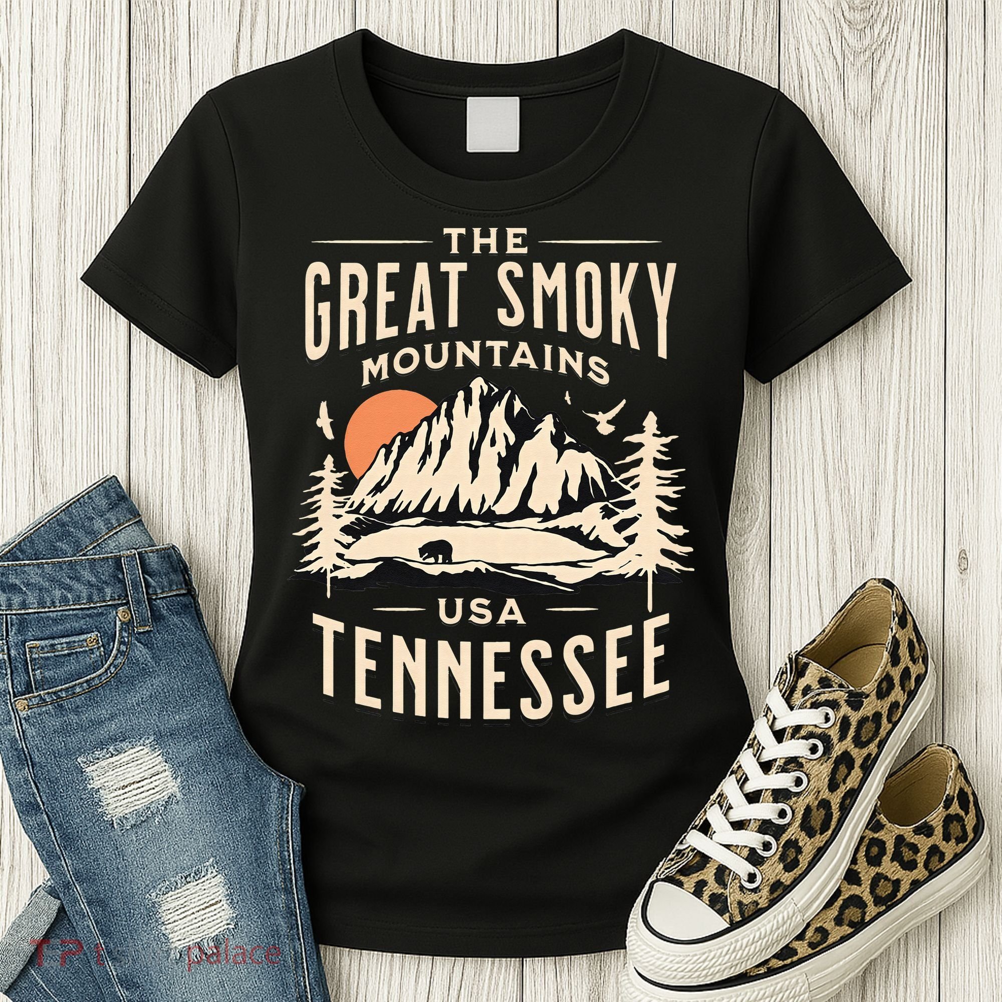 Great Smoky Mountains National Park Tennessee Outdoors Women's T-Shirt