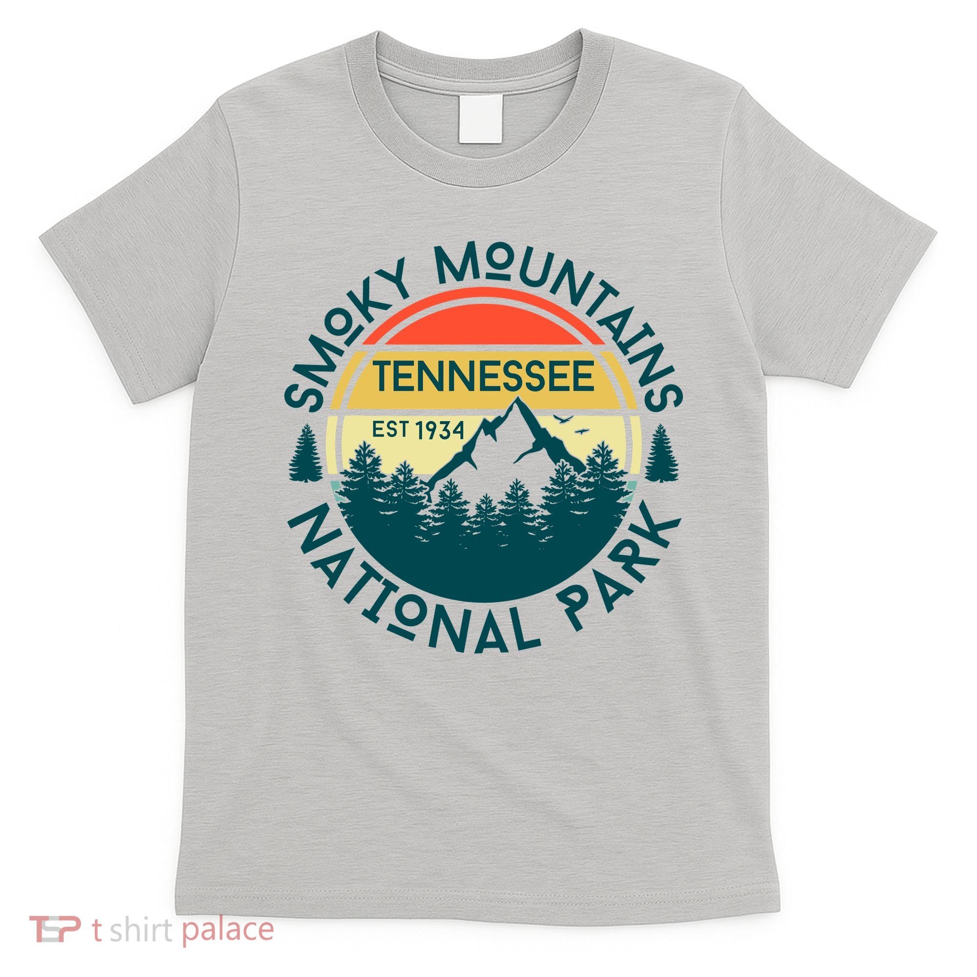 Great Smoky Mountains National Park Tennessee Nature Hiking T-Shirt