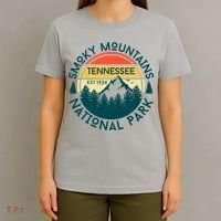 Great Smoky Mountains National Park Tennessee Nature Hiking T-Shirt thumb 4