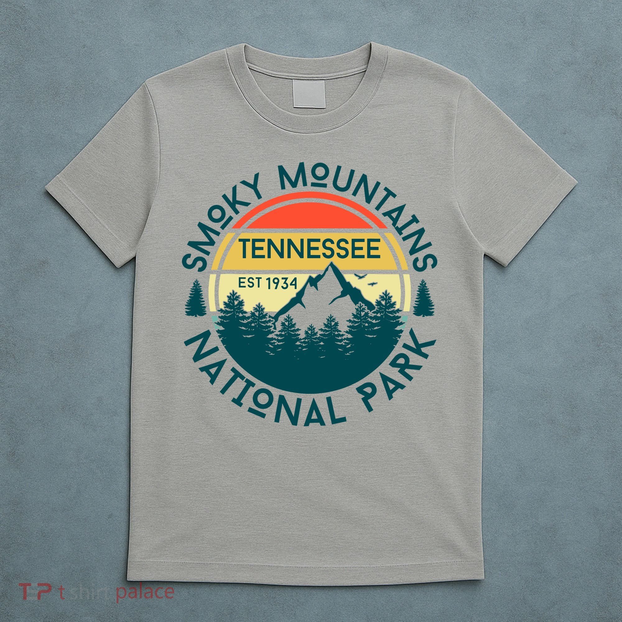 Great Smoky Mountains National Park Tennessee Nature Hiking T-Shirt