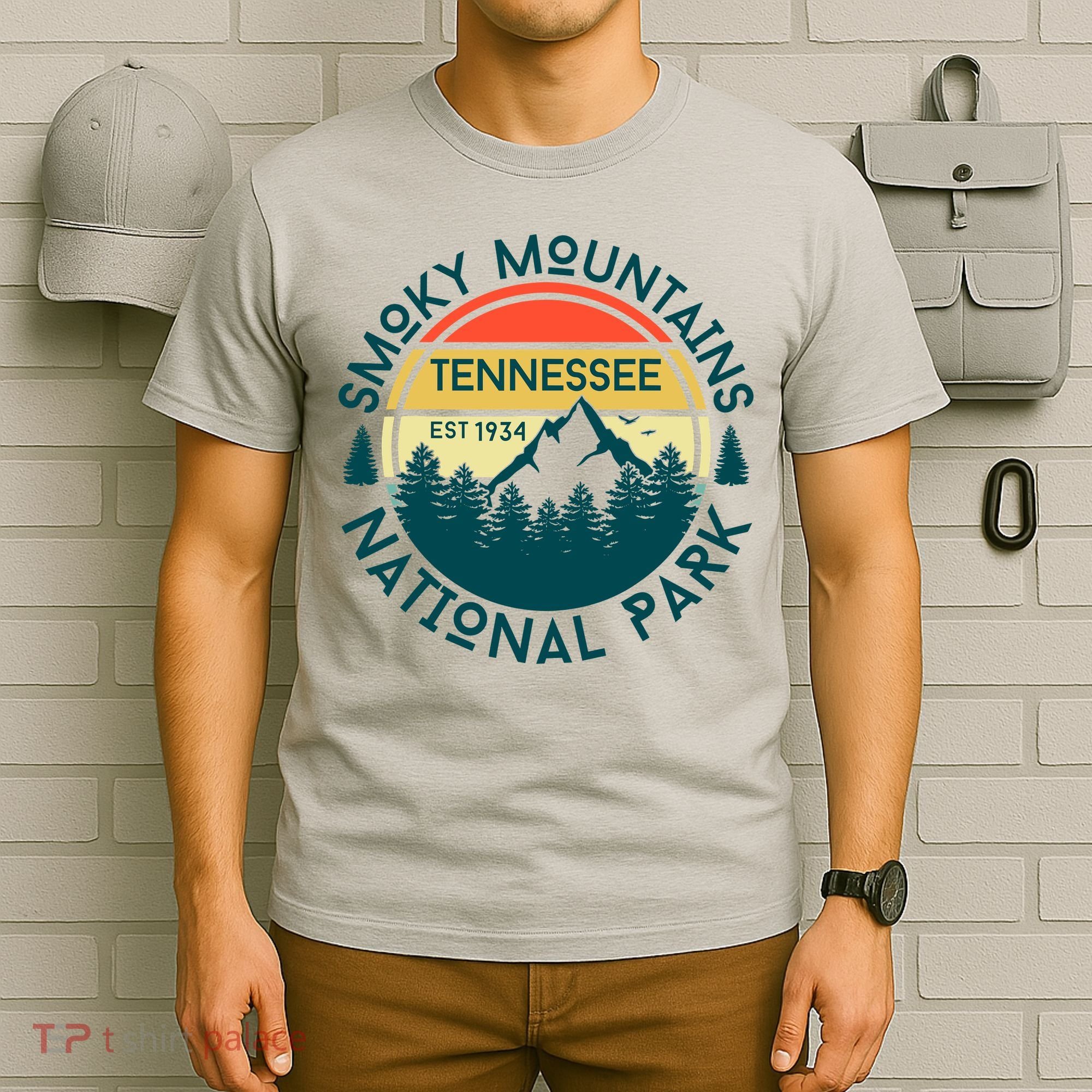 Great Smoky Mountains National Park Tennessee Nature Hiking T-Shirt