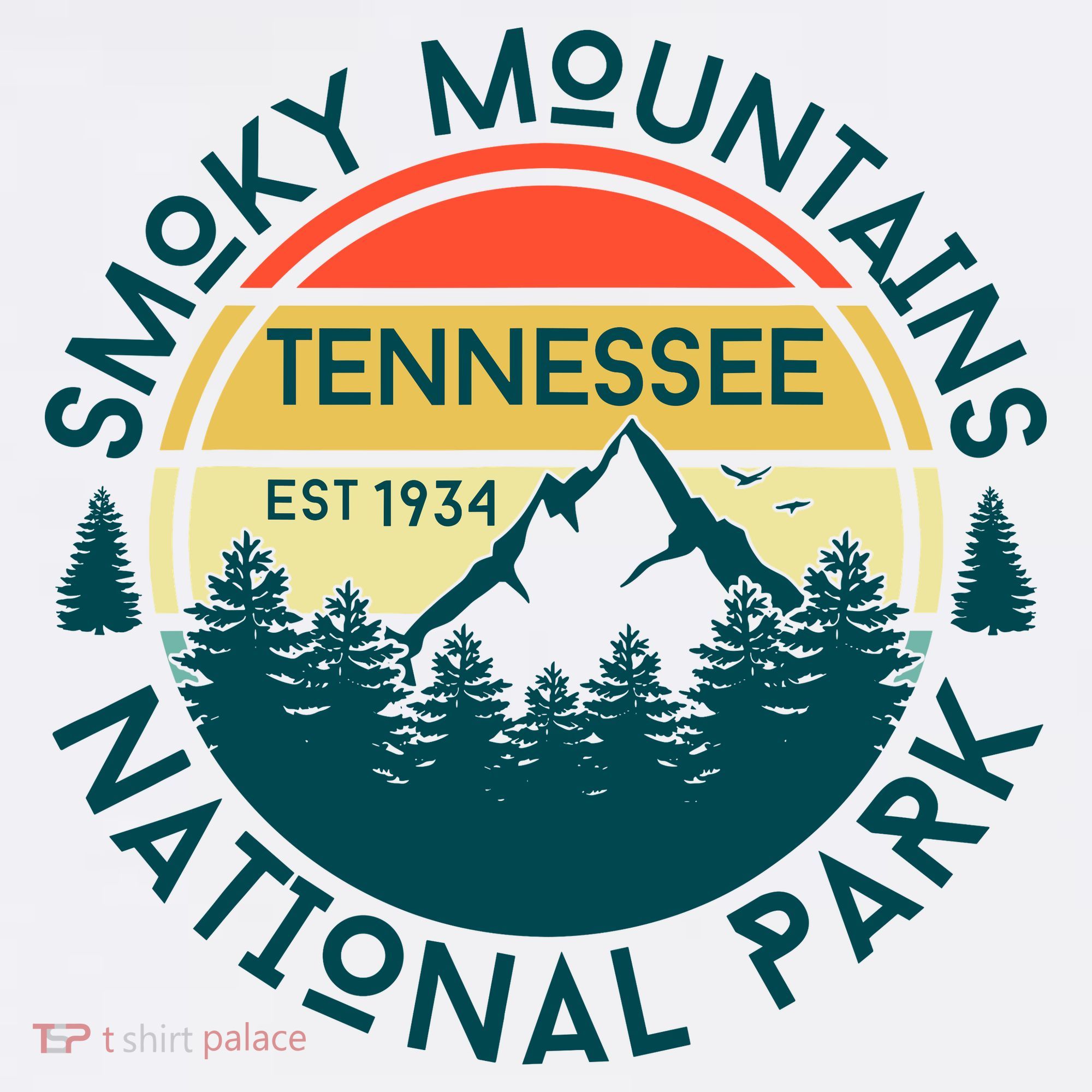 Great Smoky Mountains National Park Tennessee Nature Hiking Women's Tank Top