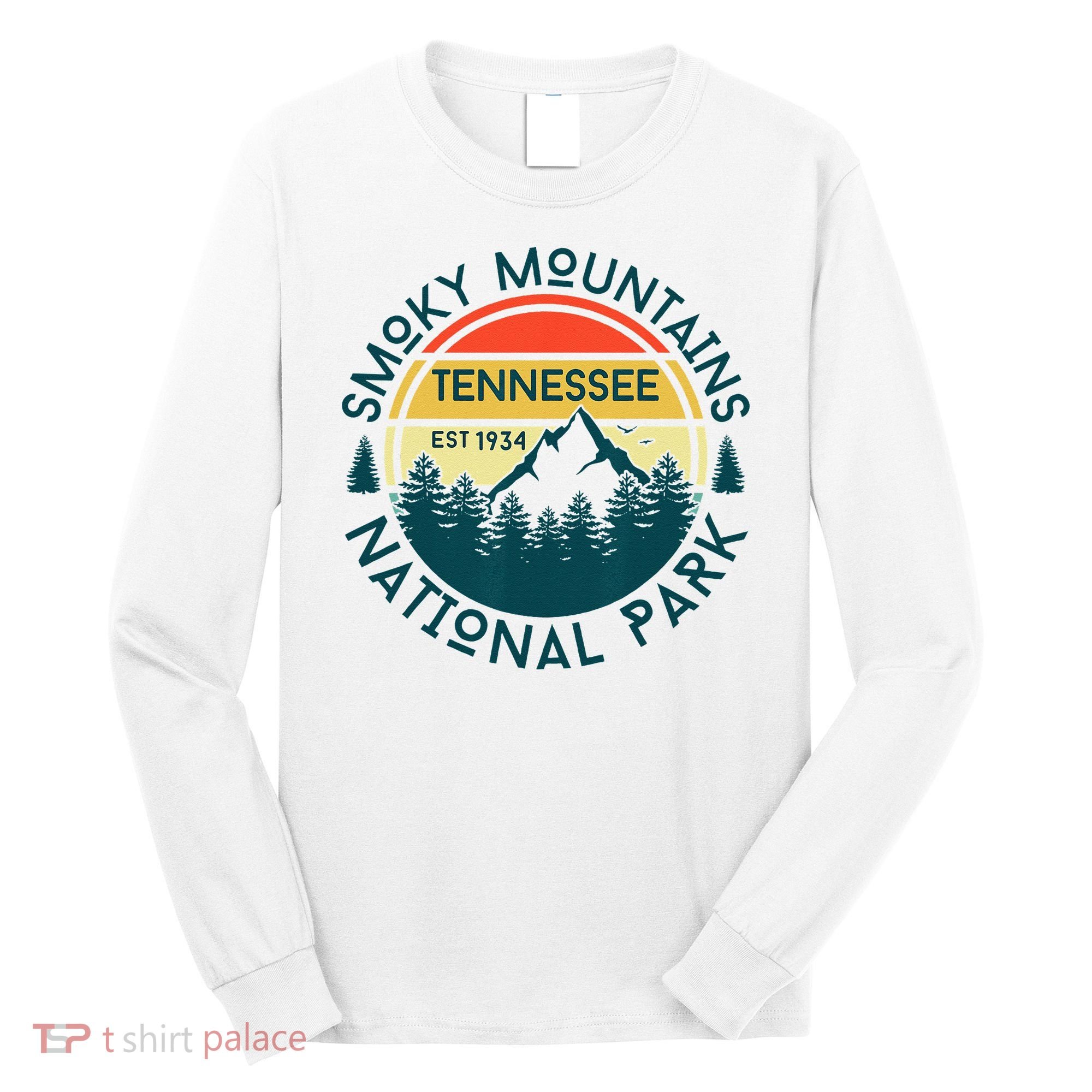 Great Smoky Mountains National Park Tennessee Outdoors Long Sleeve Shirt