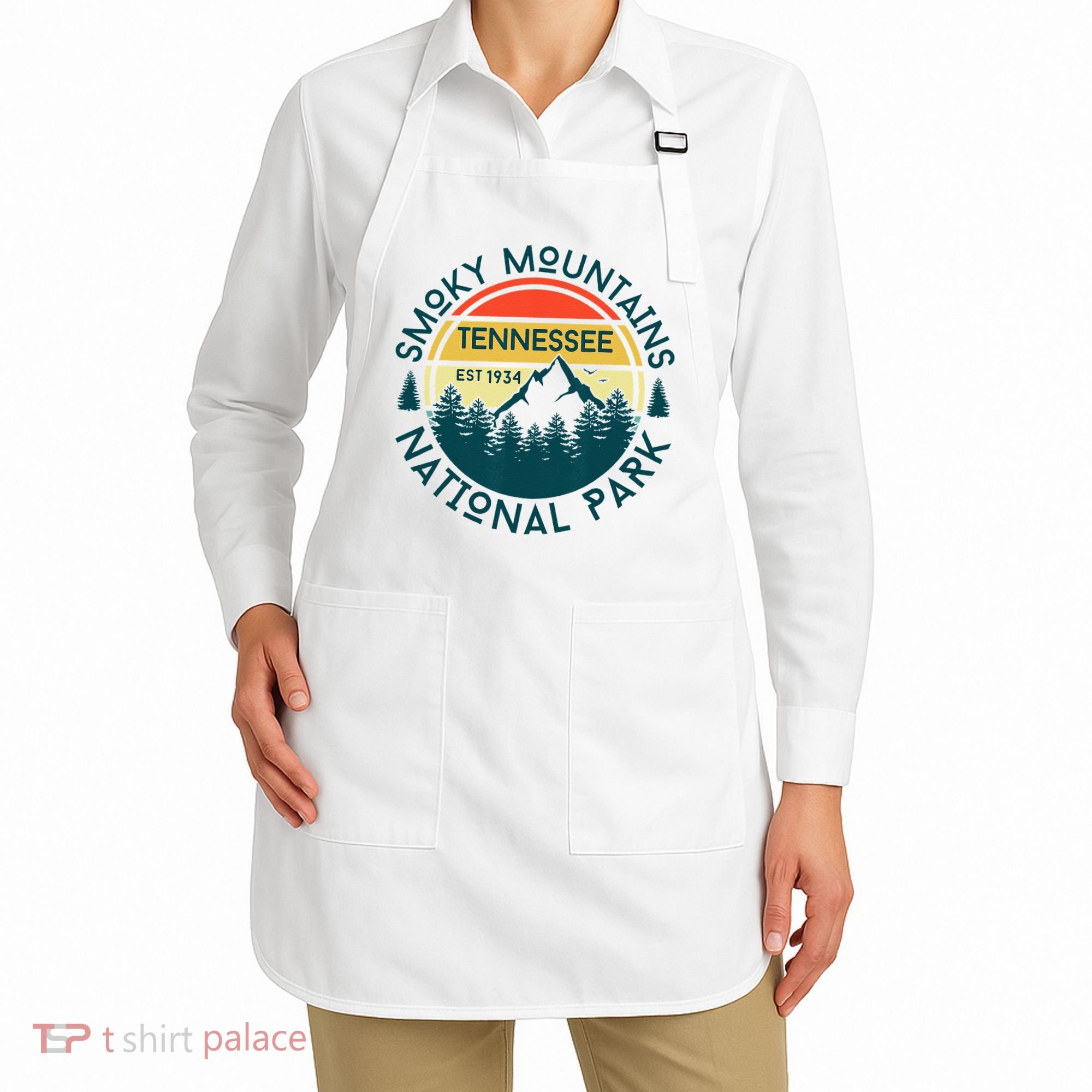 Great Smoky Mountains National Park Tennessee Outdoors Apron