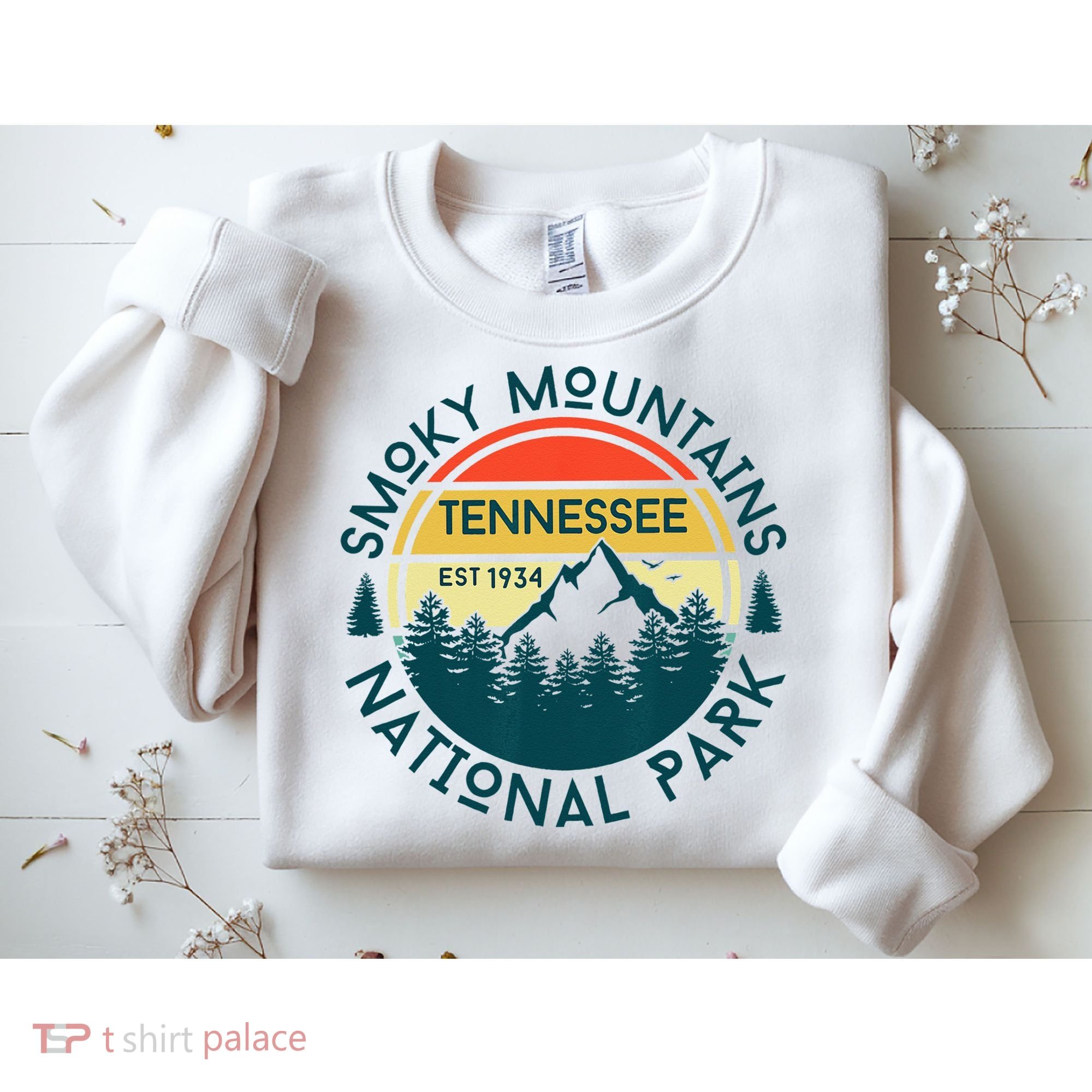 Great Smoky Mountains National Park Tennessee Outdoors Sweatshirt
