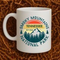 Great Smoky Mountains National Park Tennessee Outdoors Coffee Mug thumb 2